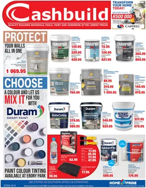 Cashbuild catalogue in Sandton | Attractive special offers for everyone | 2025-06-23T00:00:00.000Z - 2025-07-20T00:00:00.000Z