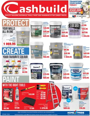 Cashbuild catalogue in Cape Town | Exclusive deals and bargains | 2025-06-23T00:00:00.000Z - 2025-07-20T00:00:00.000Z