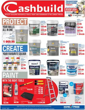 Cashbuild catalogue in Port Elizabeth | Wide range of offers | 2025-06-23T00:00:00.000Z - 2025-07-20T00:00:00.000Z