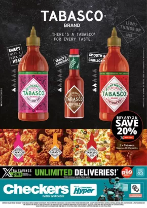 Checkers Hyper catalogue | Checkers Tabasco Promotion | 2025-06-23T00:00:00.000Z - 2025-07-20T00:00:00.000Z