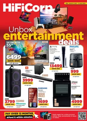 HiFi Corp catalogue | Catalogue HiFi Corp | 2025-07-02T00:00:00.000Z - 2025-08-05T00:00:00.000Z