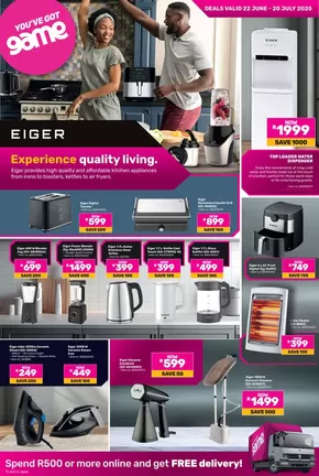 Game catalogue in Roodepoort | Top offers for smart savers | 2025-06-22T00:00:00.000Z - 2025-07-20T00:00:00.000Z