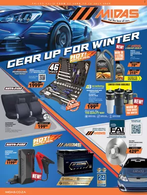 Midas catalogue in Alberton | Gear Up For The Winter | 2025-06-24T00:00:00.000Z - 2025-07-13T00:00:00.000Z