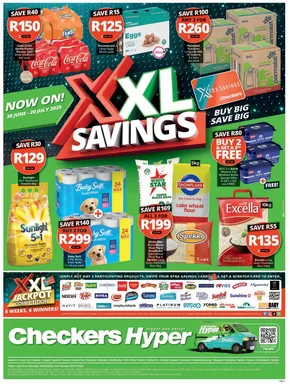 Checkers catalogue in Germiston | Checkers Hyper XXL Savings Gauteng 30 June | 2025-06-30T00:00:00.000Z - 2025-07-20T00:00:00.000Z