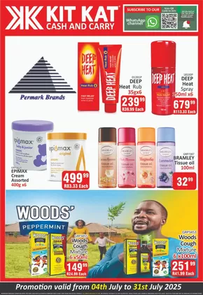 KitKat Cash and Carry catalogue in Randfontein | Wide range of offers | 2025-07-04T00:00:00.000Z - 2025-07-31T00:00:00.000Z