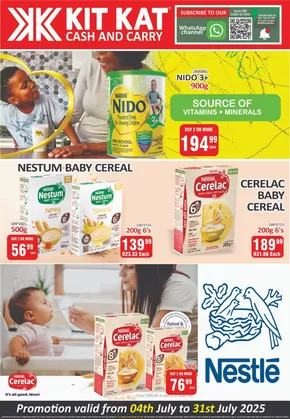 KitKat Cash and Carry catalogue in Randfontein | Our best bargains | 2025-07-04T00:00:00.000Z - 2025-07-31T00:00:00.000Z