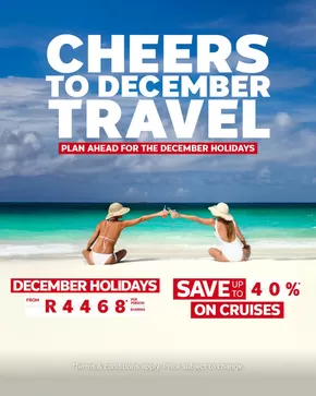 Flight Centre catalogue | Cheer To December Travel | 2025-07-04T00:00:00.000Z - 2025-07-18T00:00:00.000Z
