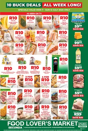 Food Lover's Market catalogue in Welkom | Secunda 7 - 13 July 2025 | 2025-07-07T00:00:00.000Z - 2025-07-13T00:00:00.000Z