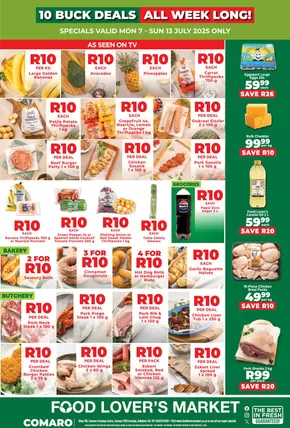 Food Lover's Market catalogue in Randburg | Comaro Crossing 7 - 13 July 2025 | 2025-07-07T00:00:00.000Z - 2025-07-13T00:00:00.000Z