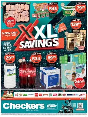 Checkers catalogue | Checkers XXL Savings Week 5 Deals Eastern Cape 7 July | 2025-07-07T00:00:00.000Z - 2025-07-13T00:00:00.000Z
