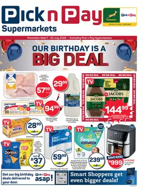 Pick n Pay catalogue | Our best deals for you | 2025-07-07T00:00:00.000Z - 2025-07-23T00:00:00.000Z