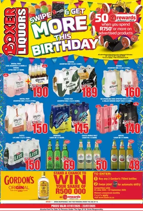 Boxer Liquors catalogue in Phuthaditjhaba | Boxer Liquors FS July MM Liquor. | 2025-07-24T00:00:00.000Z - 2025-08-10T00:00:00.000Z