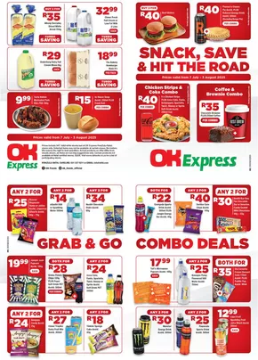 OK Grocer catalogue | Snack, Save & Hit The Road | 2025-07-07T00:00:00.000Z - 2025-08-03T00:00:00.000Z