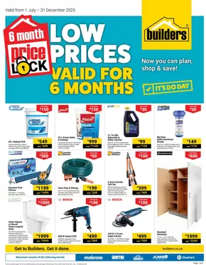 Builders catalogue in Roodepoort | Builders : Price Lock | 2025-07-08T00:00:00.000Z - 2025-12-31T00:00:00.000Z