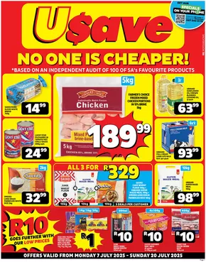 Usave catalogue in Cape Town | Wide range of offers | 2025-07-08T00:00:00.000Z - 2025-07-20T00:00:00.000Z