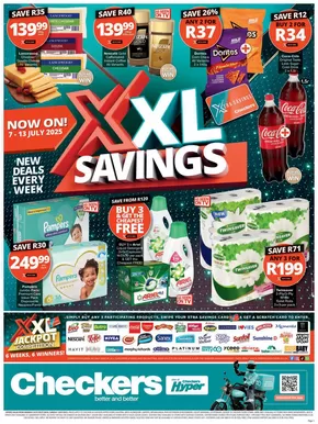 Checkers Hyper catalogue in Germiston | Checkers XXL Savings Week 5 Deals Gauteng 7 July | 2025-07-08T00:00:00.000Z - 2025-07-13T00:00:00.000Z