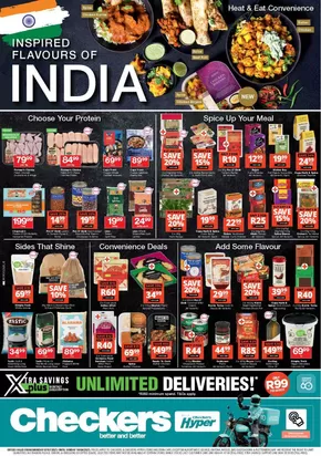 Checkers Hyper catalogue in Parow | Checkers Flavours of India Promotion 7 July | 2025-07-08T00:00:00.000Z - 2025-08-10T00:00:00.000Z