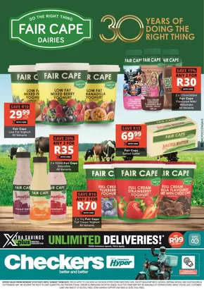Checkers Hyper catalogue in Parow | Checkers Fair Cape Promotion 7 July | 2025-07-08T00:00:00.000Z - 2025-08-10T00:00:00.000Z