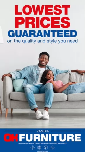 OK Furniture catalogue in Johannesburg | Our best deals for you | 2025-07-07T00:00:00.000Z - 2025-07-20T00:00:00.000Z