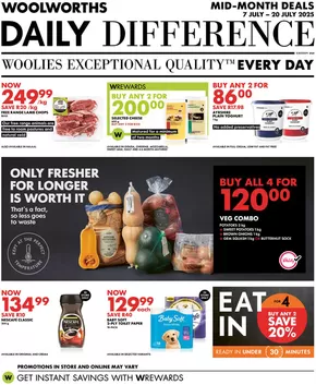 Woolworths catalogue in Pretoria | Catalog Woolworths | 2025-07-07T00:00:00.000Z - 2025-07-20T00:00:00.000Z