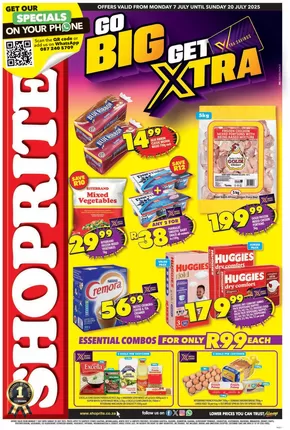 Shoprite catalogue | Shoprite Xtra Savings Gauteng 7 July - 20 July | 2025-07-08T00:00:00.000Z - 2025-07-20T00:00:00.000Z