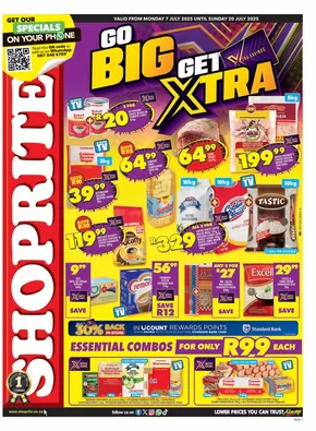 Shoprite catalogue | Shoprite weekly specials | 2025-07-08T00:00:00.000Z - 2025-07-20T00:00:00.000Z