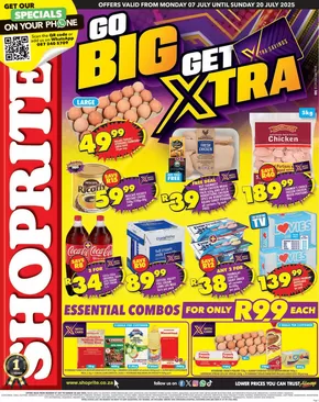 Shoprite catalogue | Shoprite Xtra Savings Eastern Cape 7 July - 20 July  | 2025-07-08T00:00:00.000Z - 2025-07-20T00:00:00.000Z