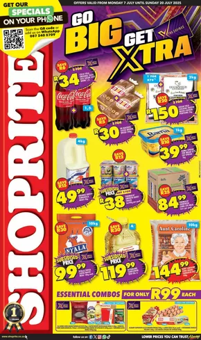 Shoprite catalogue in Pietermaritzburg | Shoprite Xtra Savings KwaZulu-Natal 7 July - 20 July | 2025-07-08T00:00:00.000Z - 2025-07-20T00:00:00.000Z