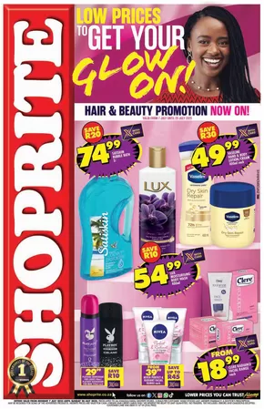 Shoprite catalogue in Pietermaritzburg | Shoprite Hair and Beauty KwaZulu-Natal 7 July - 20 July | 2025-07-08T00:00:00.000Z - 2025-07-20T00:00:00.000Z