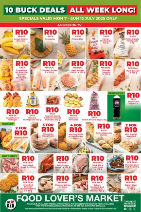 Food Lover's Market catalogue in Welkom | KZN – 7 – 13 July 2025 | 2025-07-08T00:00:00.000Z - 2025-07-13T00:00:00.000Z