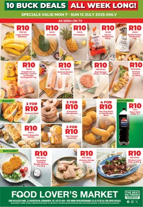 Food Lover's Market catalogue in Welkom | Access Park - 10 Buck - 7 - 13 July 2025 | 2025-07-08T00:00:00.000Z - 2025-07-13T00:00:00.000Z