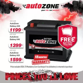 AutoZone catalogue in Pretoria | Prices You'll Love | 2025-07-08T00:00:00.000Z - 2025-07-22T00:00:00.000Z