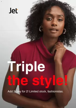 Jet catalogue in Mitchell's Plain | Triple The Style | 2025-07-10T00:00:00.000Z - 2025-07-25T00:00:00.000Z