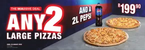 Roman's Pizza catalogue in Klerksdorp | Roman's Pizza Promo | 2025-07-11T00:00:00.000Z - 2025-08-04T00:00:00.000Z