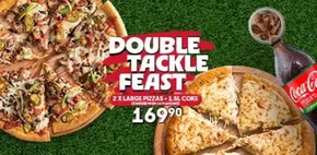 Pizza Hut catalogue in Klerksdorp | Double Tackle Feast | 2025-07-14T00:00:00.000Z - 2025-07-28T00:00:00.000Z