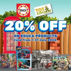 Toy Kingdom catalogue in Klerksdorp | 20% Off | 2025-07-14T00:00:00.000Z - 2025-07-31T00:00:00.000Z