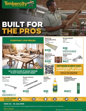 Timbercity catalogue in Westville | Timbercity Coastal | 2025-07-14T00:00:00.000Z - 2025-07-26T00:00:00.000Z