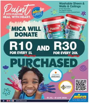 Mica catalogue in Mitchell's Plain | Mica promotion | 2025-07-15T00:00:00.000Z - 2025-08-10T00:00:00.000Z