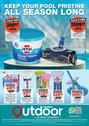 Checkers Hyper catalogue in Klerksdorp | Checkers Outdoor Pool Promotion 14 July | 2025-07-15T00:00:00.000Z - 2025-08-31T00:00:00.000Z