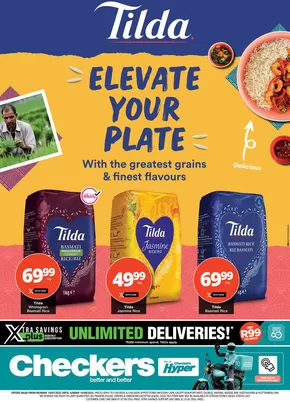 Checkers Hyper catalogue in Parow | Checkers Tilda Promotion 14 July | 2025-07-15T00:00:00.000Z - 2025-08-10T00:00:00.000Z