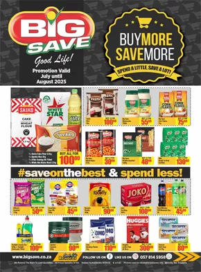 Big Save catalogue | Buy More Save More | 2025-07-15T00:00:00.000Z - 2025-08-31T00:00:00.000Z