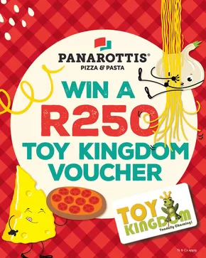 Panarottis catalogue in Klerksdorp | Panarottis Promo | 2025-07-15T00:00:00.000Z - 2025-08-11T00:00:00.000Z