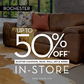 Rochester catalogue in Klerksdorp | 50% Off | 2025-07-15T00:00:00.000Z - 2025-07-31T00:00:00.000Z