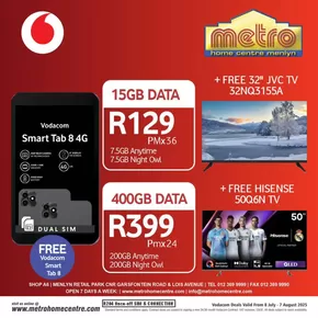 Metro Home Centre Sale