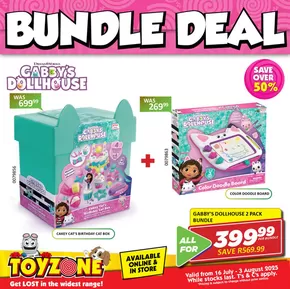 Toy Zone catalogue in Nelspruit | Bundle Deal | 2025-07-16T00:00:00.000Z - 2025-08-03T00:00:00.000Z