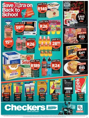 Checkers catalogue in Klerksdorp | Checkers Back To School Promotion 14 July | 2025-07-17T00:00:00.000Z - 2025-07-27T00:00:00.000Z