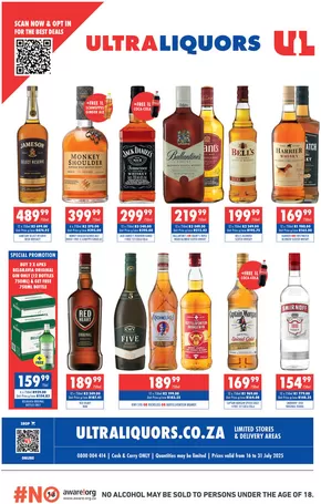 Ultra Liquors Promo