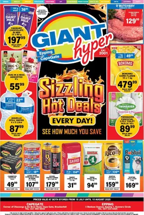 Giant Hyper catalogue in Brackenfell | Sizzling Hot Deals | 2025-07-18T00:00:00.000Z - 2025-08-10T00:00:00.000Z