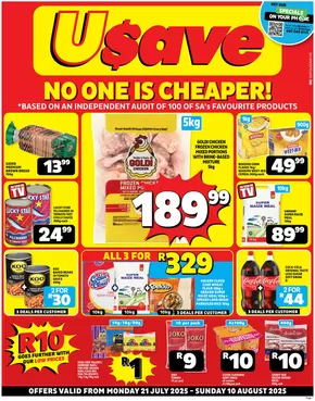 Usave weekly specials
