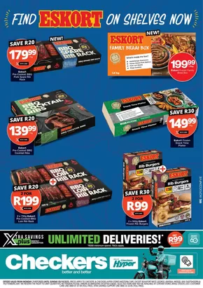 Checkers catalogue in Mitchell's Plain | Checkers Eskort Promotion 21 July | 2025-07-20T00:00:00.000Z - 2025-10-05T00:00:00.000Z